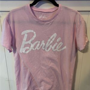 Barbie Light Pink Logo Tee